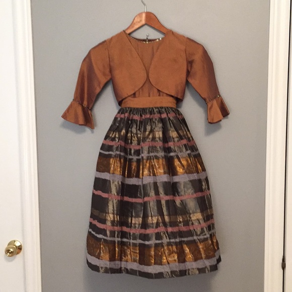 Vintage Girls Formal Gown - Picture 3 of 3